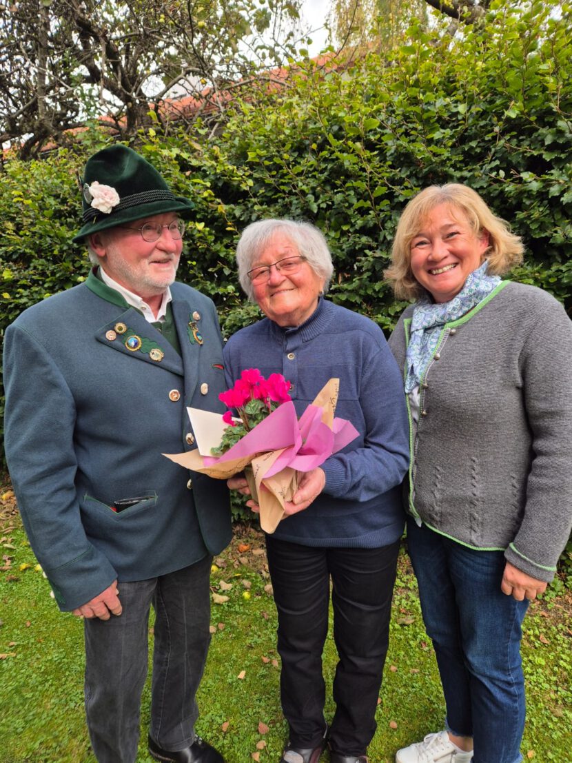 90. Geburtstag von Hofmann Tina